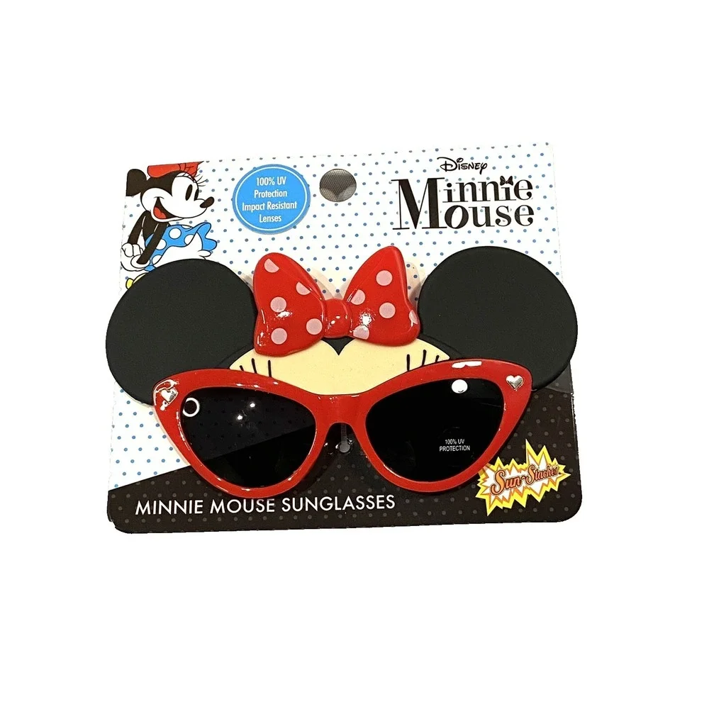 disney minnie mouse sun glasses 100% UV protection FITS TODDLERS